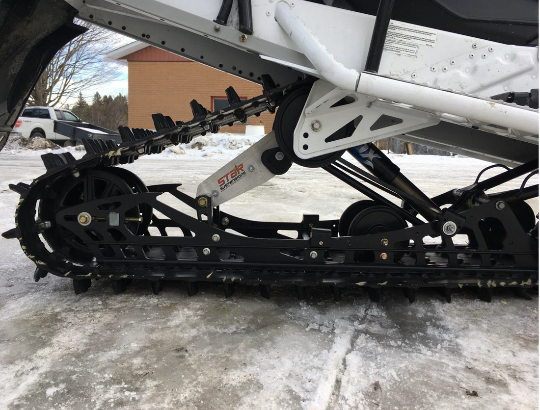 Bras arrière de suspension en aluminium Pour Arctic Cat XF, Yamaha X-TX Viper et Sidewinder 141 pouces